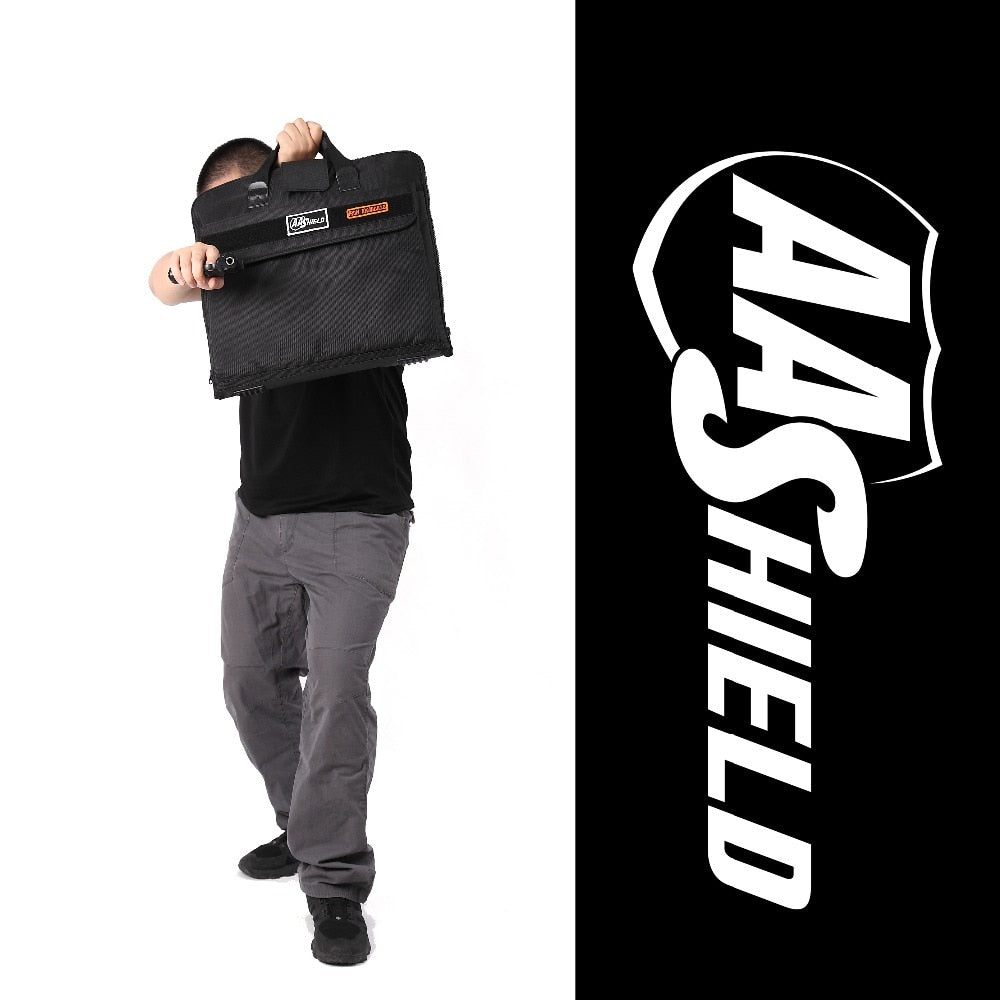 AA Shield Bulletproof Briefcase Ballistic Body Armor Safe Bag NIJ Level IIIA Plate Insert Portfolio Tactical Concealed Briefcase