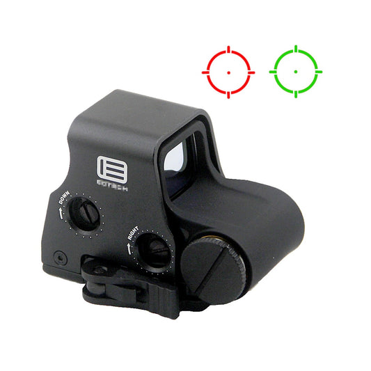 Tactical 558 556 Holographic Scope Red and Green Hunting Rifle Reflex Sight with Integrated 5/8" 20mm Weaver Rail QD Mount
