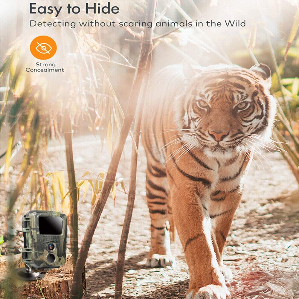 Outdoor Mini Trail Hunting Camera 20MP 1080P Wildlife 850nm Night Vision Cameras Wild Hunter Cam Mini600 Photo Trap Surveillance