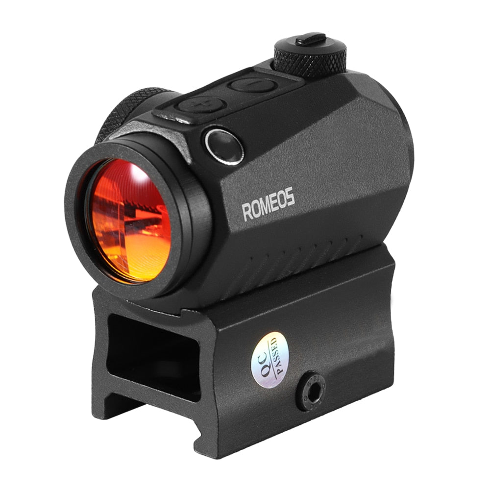 High Quality RMR ROMEO5 Red Dot Sight Holographic Reflex Compact 2 MOA Airsoft Riflescope Hunting Scope With Riser Rail Mount