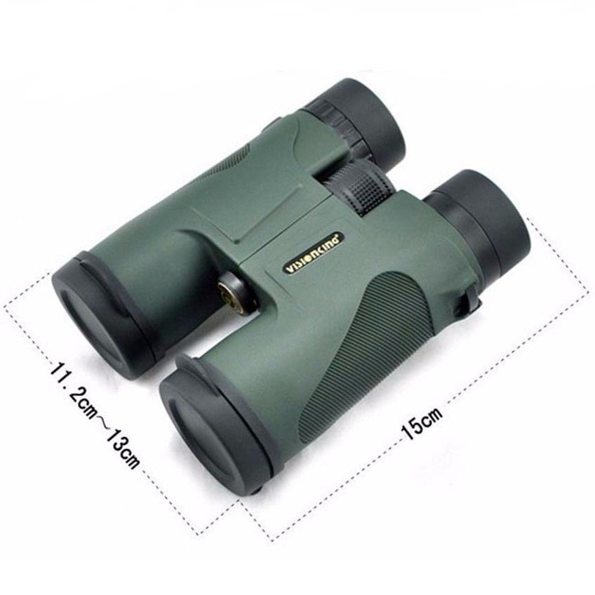 Visionking Long Range 10x42 Hunting Camping Binoculars BAK-4 FMC Waterproof Powerful Telescope Prismaticos De Caza Binocular