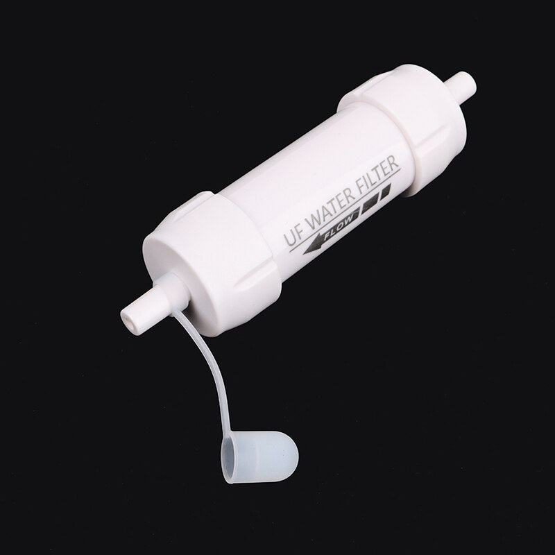 Outdoor Mini Water Filter Straw Camping Purification for Survival or Emergency Supplies Portable Water Purifier Camping Hiking